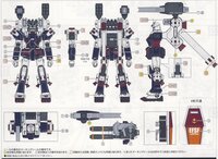 Flaming-Snow HG-69 FA-78 Full Armor Fluorescent Decals
