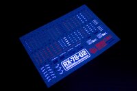 Flaming-Snow HG-36 RX-78-2 Rollout Color Fluorescent Decals