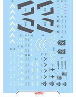 Flaming-Snow HG-61 Beguir-Beu Fluorescent Decals