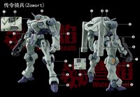 Flaming-Snow HG-67 Pharact + Zowort + Tickbalang Fluorescent Decals