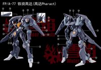 Flaming-Snow HG-67 Pharact + Zowort + Tickbalang Fluorescent Decals