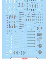 Flaming-Snow HG-65 Darilbalde Fluorescent Decals