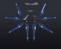 Flaming-Snow HG-23CE ZGMF-X20A Strike Freedom Gundam &amp; ZGMF-X42S Destiny Gundam Fluorescent Decals