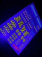 Flaming-Snow HG-22 Guntank Early Type / Mobile Worker Late Type Fluorescent Decals