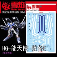 Flaming-Snow HG-18/RG GN Arms Type E Exia Fluorescent Decals