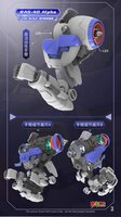 Rodams 1/72 RAS-40 GP04 Alpha Boxer Type [Limited Blue Version]