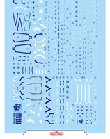 Flaming-Snow RG-54 00 XN Raiser Fluorescent Decals
