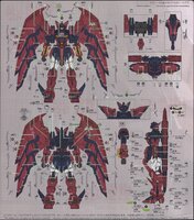 Flaming-Snow RG-51 Epyon Grey Decals