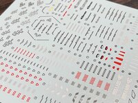 Flaming-Snow RG-46 GaoGaiGar Fluorescent Decals