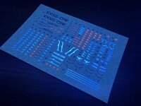 Flaming-Snow RG-40 Wing Gundam Fluorescent Decals