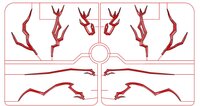 Eye Effect Parts for MGSD/MG/HG/FM Barbatos