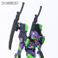 EW 1/144 Evangelion Weapon Set and Tower Display Base