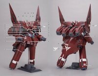 Flaming-Snow HGUC-21 Neo Zeong Fluorescent Decals