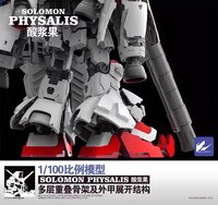 PRE-ORDER Solomon 1/100 RX-78GP02A Gundam Physalis + MLRS Backpack and Clear Armor Parts