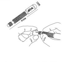 Moshi Double Bearing Hand Drill Handle MS-091