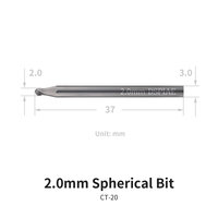 DSPIAE Spherical Bits 2.0~5.0mm