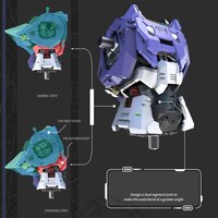 PRE-ORDER Vientiane Fusion 1/100 TMS-01 Meteor