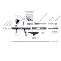Madworks Mr. Pro Professional Airbrush 0.2 HEX-02