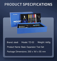 Stedi Model Tools+ TZ-02 Tool Set