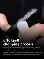 DSPIAE DLC Coated Stainless Steel File 400/800 Grit AT-FX01