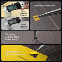 Stedi Thick-Walled Precision Tweezers (Curved) MS-163