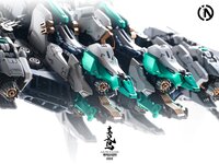 PRE-ORDER In Era+ 1/100 RMD TR-2243EX Azure Falcon