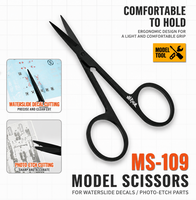 Moshi Precision Thin Blade Hobby Scissors MS109