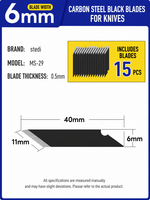 Stedi Spare 6mm Wide Blades MS-29