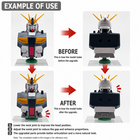 Moshi EG Nu Gundam Waist &amp; Neck Upgrade HS037