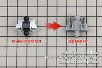 Moshi EG Nu Gundam Waist &amp; Neck Upgrade HS037