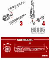Moshi HG/RG Nu/Hi-Nu Gundam Fin Funnel Upgrade HS035