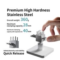 GEEHOBBY Stainless Steel Hobby Vise GH-TV