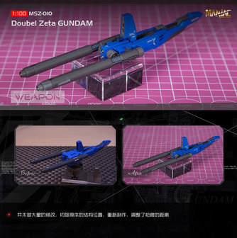1/100 Maniac Studio MG ZZ Gundam Dress-up Kit