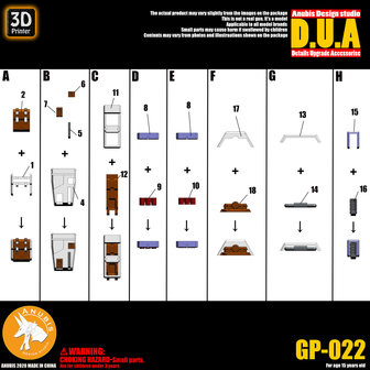 Anubis GP022 MG Fazz FA-010A Detail Set