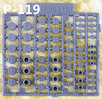 P119 Round Molds III (Injection Resin)