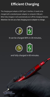 DSPIAE Portable Electric Sharpening Pen ES-P