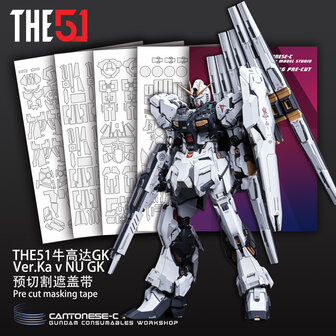 Cantonese-C Precut Tape for MG THE-51 RX-93 NU