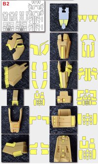 Cantonese-C Precut Tape for MG THE-51 RX-93 NU