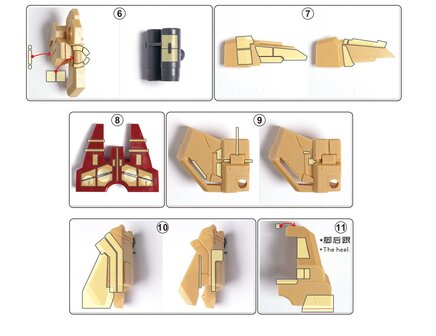 Cantonese-C Precut Tape for AnchoreT-YJL MG Sazabi 1.0