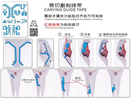 Cantonese-C Precut Tape for AnchoreT-YJL MG Sazabi 1.0
