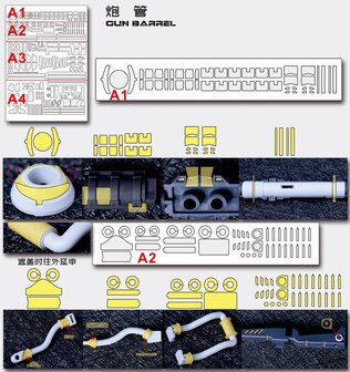 Cantonese-C Precut Tape for AnchoreT-YJL MG Trident Weapon