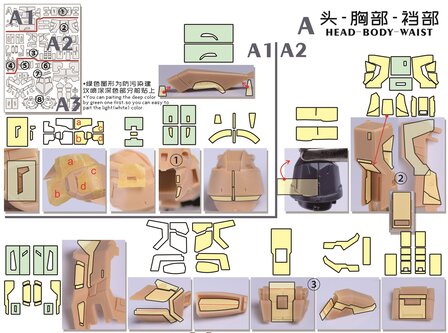 Cantonese-C Precut Tape for AnchoreT-YJL MG Hi-Nu