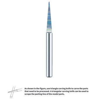 DSPIAE TS-01 Serie Tungsten Steel Triangular Scriber
