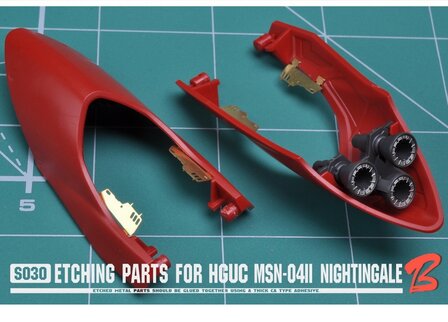 Madworks S30 HG Nightingale MSN-04-II Boosters &amp; Details Set