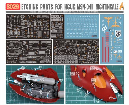Madworks S29 HG Nightingale MSN-04-II Body &amp; Details Set
