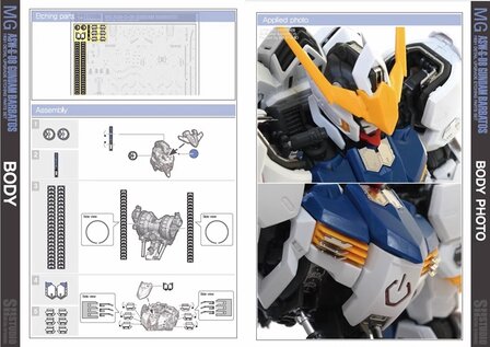 SH Studio MG ASW-G-08 Barbatos Gundam Set SHEU030