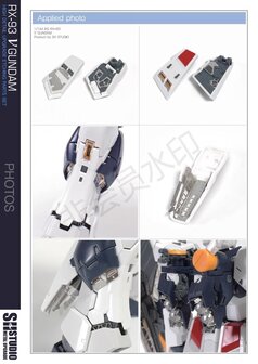 SH Studio RG RX-93 Nu Gundam Set SHEU031