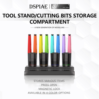 DSPIAE Cutting Bits Storage Compartments PT-PR
