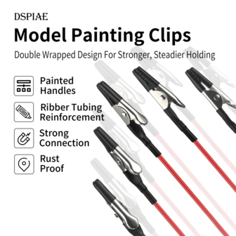 DSPIAE Model Painting Clips MPC-20