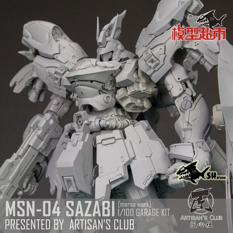 1/100 MG Sazabi Ver. Mersa Full Kit